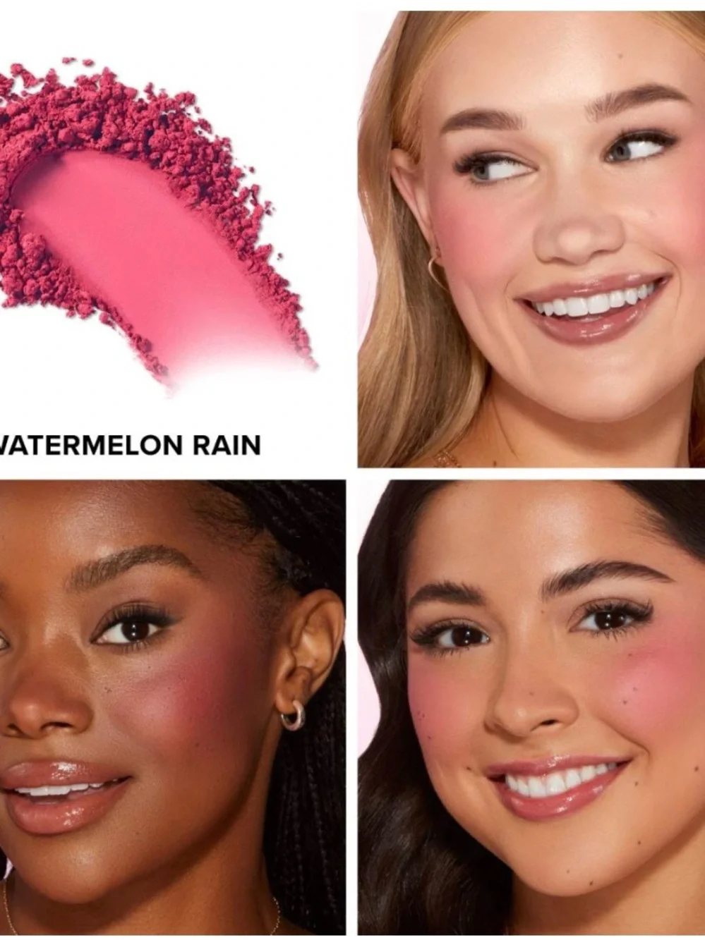 Too Faced Cloud Crush Blurring Blush - Hot Pink Compact